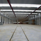 Obras del Taller Central de Reparaciones de trenes en el nuevo Complejo Ferroviario