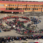 El colegio Quevedo hizo un acto espectacular.