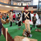 Recreación de los campamentos leoneses en Espacio León.