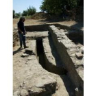 Las excavaciones sacaron ya a la luz objetos y baños termales