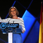 María Dolores de Cospedal, durante el discurso de inauguración de la Conferencia Política 2015 del PP.