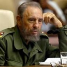 El dirigente cubano, Fidel Castro, en un momento de su comparecencia televisiva en La Habana