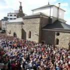 Más de dos mil personas llenaron la plaza Mayor de Bembibre