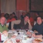 El Grupo de Amigos del Baloncesto, en un momento de la cena de aniversario
