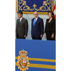 Cosidó, Fernández Díaz y Cirac, ayer, en los actos de Palencia.