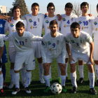 Formación del equipo del Puente Castro B que milita en la categoría benjamín.