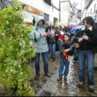 Las inclemencias meteorológicas no impidieron la celebración de la tradicional Festa do Maio