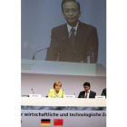 Merkel y Wen Jiabao, en su reciente encuentro en Berlín.