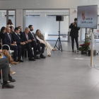Fernández Mañueco, durante la inauguración de la estación de autobuses. RAMIRO
