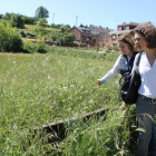 Merayo y la candidata del PP a la pedanía de San Lorenzo.