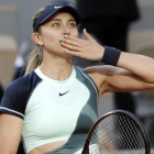 La española Paula Badosa arrolló a la francesa Fiona Ferro en su debut en Roland Garros. C. PETIT TESSON