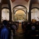 La talla de la Virgen de la Edrada, del siglo XIII, está ahora dentro del templo