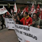 Dos mil personas se manifestaron en Ponferrada el pasado día 18 para apoyar a la plantilla de LM