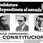 Candidatura independiente de Halffter, Cordero y De Paz. DL