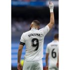 Las lesiones han lastrado la temporada de Benzema. RODRIGO JIMENEZ