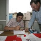 Alberdi firma ayer su contrato con el Logroñés tras irse de la Cultural