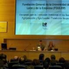 Un momento de la rueda de prensa en el Ministerio de Medio Ambiente