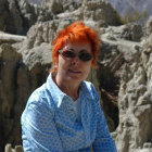 María Getino Canseco, en un viaje a Bolivia.
