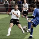 Dani envió al larguero el lanzamiento de un libre directo desde la frontal del área de penalti