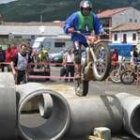 Un momento del trial celebrado ayer en Boñar