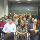 Un momento de la reunión de ayer de los cargos locales del Partido Popular.