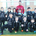 Formación del equipo del Ejido B que milita en la 1.ª División Provincial Prebenjamín.
