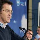 El presidente del PPdeG y de la Xunta, Núñez Feijóo.