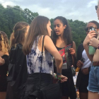 Malia Obama, en el festival de Lollapalooza.