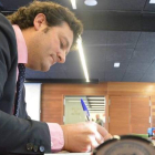 El actual alcalde popular de Villaquilambre, Manuel García. DL