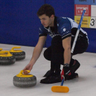 El leonés Eduardo de Paz se ha convertido en uno de los referentes del curling español.