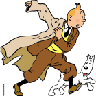 Imagen de una de las viñetas de Tintin y Milu.