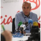 José Antonio Diez, ayer en la rueda de prensa. RAMIRO