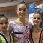 Las gimnastas del Ritmo brillaron en Portugal. DL