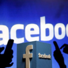 Una representación del logo de Facebook.