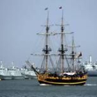 El barco del «Grand Turk» es una réplica del que participó en la batalla de Trafalgar