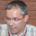 El diputado de deportes acudió al final de etapa ayer en Astorga