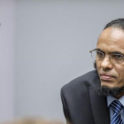 Ahmad Al Faqi Al Mahdi el primer día de su juicio por crímenes de guerra en el Tribunal Penal Internacional de La Haya, el lunes 22 de agosto.