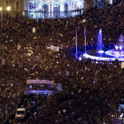 Impresionante aspecto de la manifestación celebrada en Madrid. LUCA PIERGIOVANNI