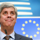 El ministro de finanzas portugués, Mario Centeno. STEPHANIE LECOCQ