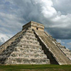 Vista del yacimiento arqueológico maya de Chichen Itza, en México.