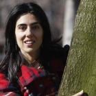 La escritora leonesa Raquel Lanseros en una imagen de archivo.