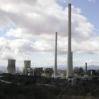 La central térmica de Compostilla II, propiedad de Endesa, en Cubillos