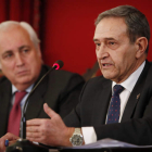 José Luis Concepción y Francisco Marín Castán inauguraron las jornadas. JESÚS