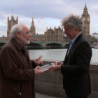 Juan Pedro Aparicio y John Keane, en Londres.