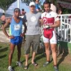 Los componentes del equipo vencedor posaron justo a la conclusión de la competición