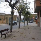 La avenida de la Estación, en la imagen, llevaba hace años el nombre de José Antonio Primo de Rivera