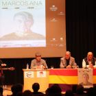 El homenaje a Marcos Ana tuvo lugar en la Casa de la Cultura. LDM