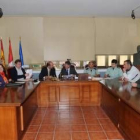 Un momento de la junta local de seguridad de La Pola de Gordón