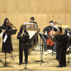 Imagen de un concierto de la Orquesta Barroca de la Universidad de Salamanca. ARCHIVO