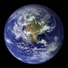 Imagen de la Tierra tomada desde el espacio.